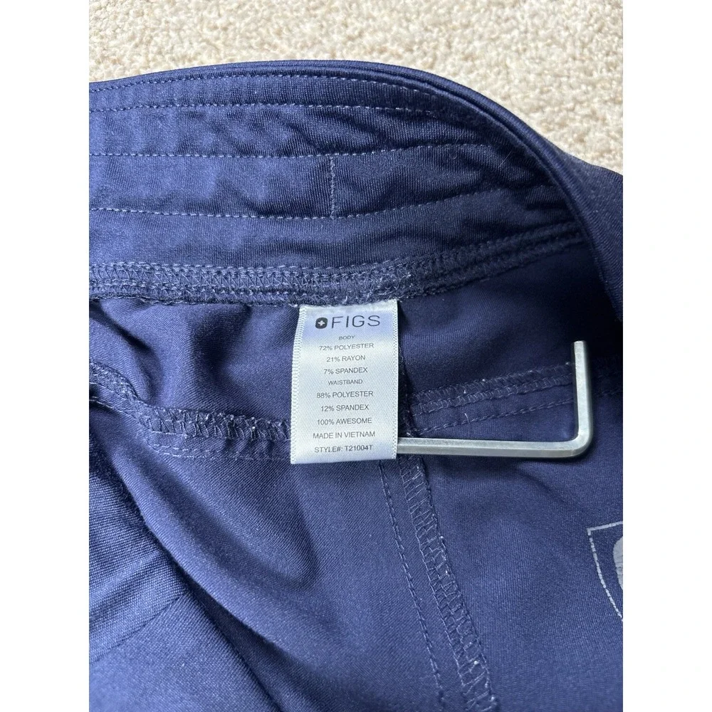 Figs Women's Kade Cargo Scrub Pants XL Tall Navy Blue Style T21004T